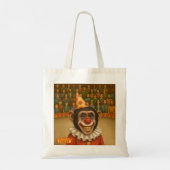 Tote Bag Chester le clown chimpanzé (Dos)