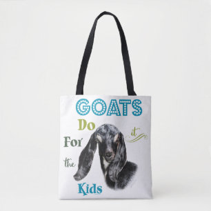 Tote Bag CHÈTES Faites-le pour les enfants GetYerGoat™