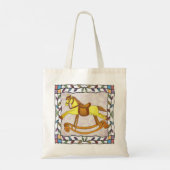 Tote Bag Cheval à bascule  (Dos)