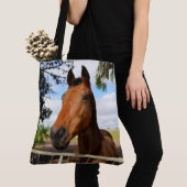 Tote Bag Cheval Appelé Tulip, (De près)