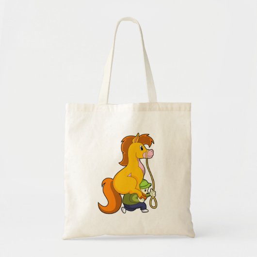 Tote Bag Cheval avec Boy.PNG (Devant)