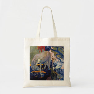 Tote Bag Cheval Blanc par Paul Gauguin, Vintage Fine Art