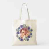 Tote Bag Cheval Blue Daisy (Dos)