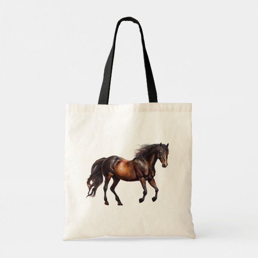Tote Bag Cheval Brown (Dos)