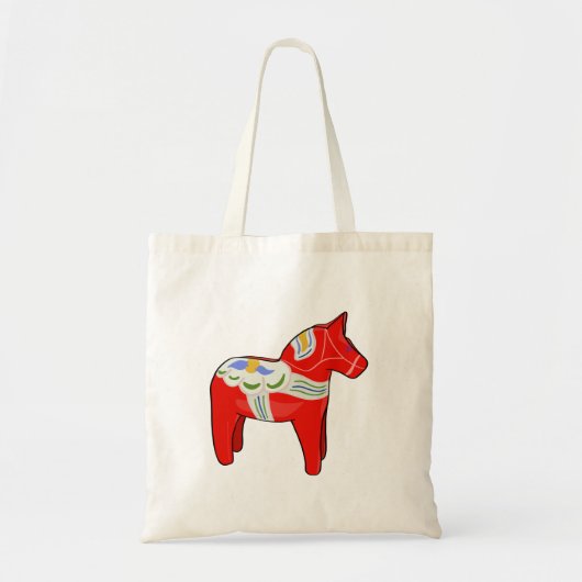Tote Bag Cheval dalécarlien (Devant)