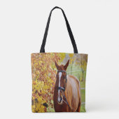 Tote Bag Cheval d'automne (Dos)