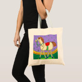 Tote Bag Cheval de basculage (Devant (produit))