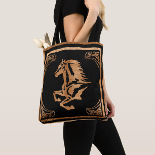 Tote Bag Cheval de bois classique