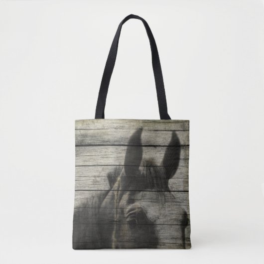 Tote Bag Cheval de campagne (Devant)