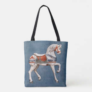 Tote Bag Cheval de carrousel par Henry Murphy