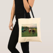 Tote Bag Cheval de course Longchamp, Edgar Degas (Devant (produit))