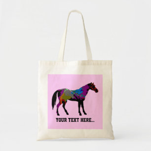 Tote Bag Cheval de course personnalisé
