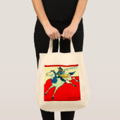 Tote Bag Cheval de cowboy par Katie Pfeiffer (Devant (produit))