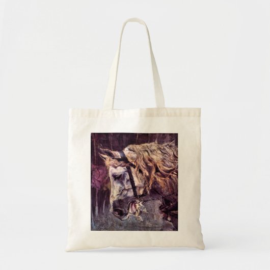 Tote Bag Cheval de Giovanni Boldini, Art Vintage (Devant)