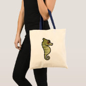 Tote Bag Cheval de mer de Cute Nwarf (Devant (produit))