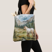 Tote Bag Cheval de montagne (De près)