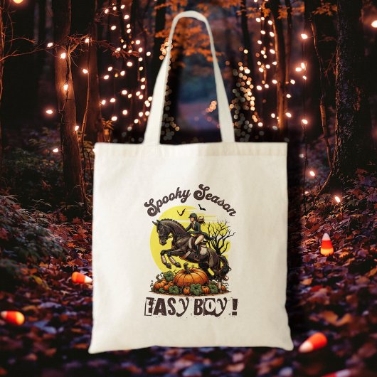 Tote Bag Cheval de saison éffrayante