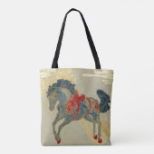 Tote Bag Cheval doré impérial (Dos)