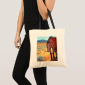 Tote Bag Cheval du sud-ouest (Devant (produit))