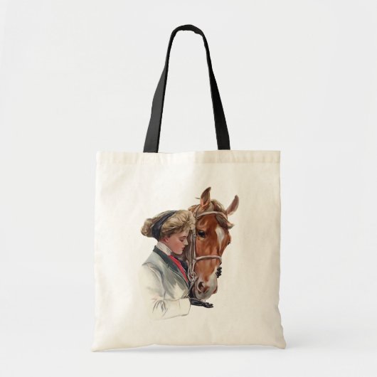 Tote Bag Cheval favori (Devant)
