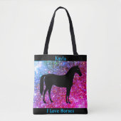 Tote Bag Cheval fille (Devant)