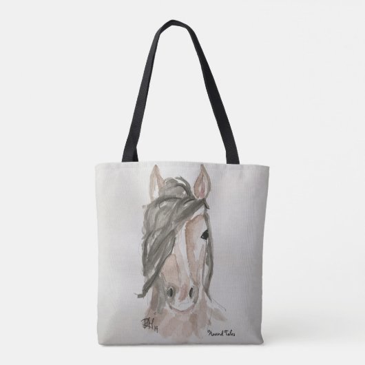 Tote Bag Cheval Fourre-tout (Dos)