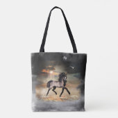 Tote Bag Cheval Fourre-tout de danseur de Sun (Dos)
