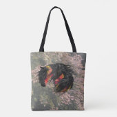 Tote Bag Cheval friésien Automne (Dos)