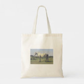 Tote Bag Cheval gris en champ (par Rosa Bonheur) (Dos)