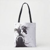 Tote Bag Cheval majestueux Fourre-tout de peinture de Pinto (Devant)