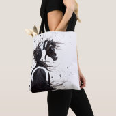 Tote Bag Cheval majestueux Fourre-tout de peinture de Pinto (De près)