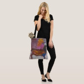 Tote Bag Cheval, Montagne, Rivière (Sur le modèle)