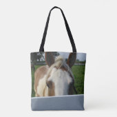 Tote Bag Cheval Palomino Jouant à Cache-Cache (Dos)