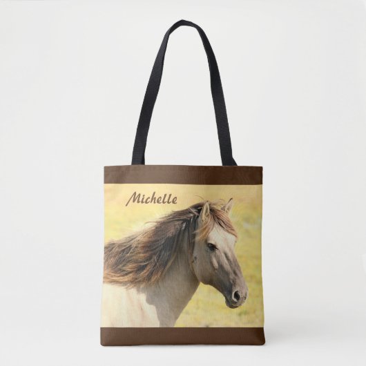 Tote Bag Cheval personnalisé (Devant)