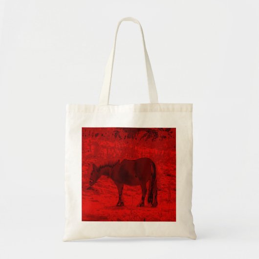 Tote Bag Cheval Rouge (Devant)