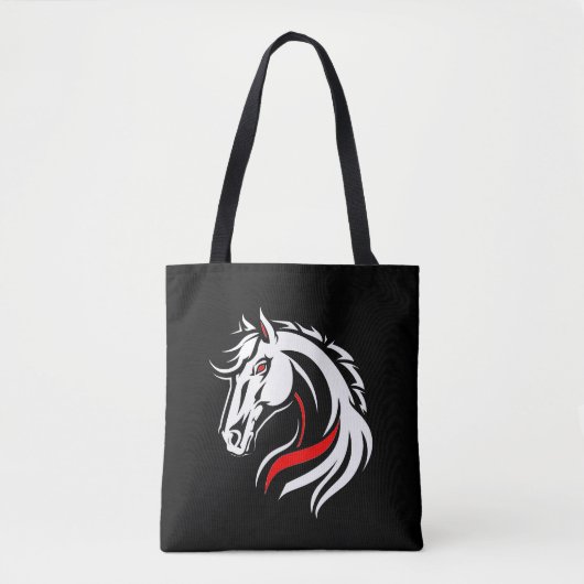 Tote Bag Cheval sauvage (Devant)