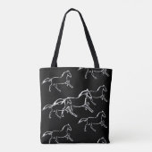 Tote Bag Cheval sauvage (Dos)