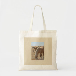 TOTE BAG CHEVAL SAUVAGE DES MONTAGNES ONAQUI VIENNENT D'UTA