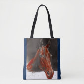 Tote Bag cheval sympathique (Devant)