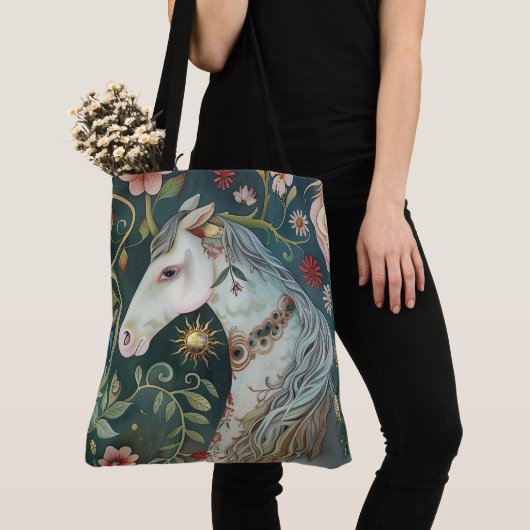 Tote Bag Cheval Tales (De près)