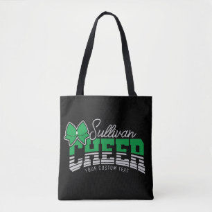 Tote Bag Cheval Team AJOUTER LE NOM École Athlète Pom-pom g