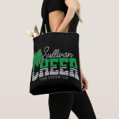 Tote Bag Cheval Team AJOUTER LE NOM École Athlète Pom-pom g (De près)