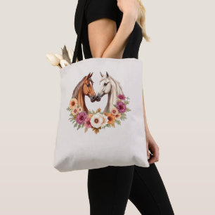 Tote Bag Chevaux Country Western
