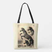 Tote Bag Chevaux dans l'art (Dos)
