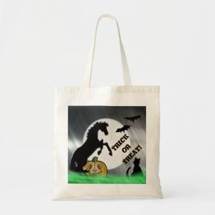 Tote Bag Chevaux de coeur V Halloween