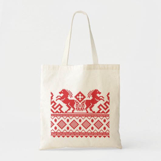 Tote Bag Chevaux d'élevage (Devant)