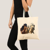 Tote Bag Chevaux islandais (Devant (produit))
