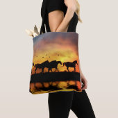 Tote Bag Chevaux sauvages (De près)