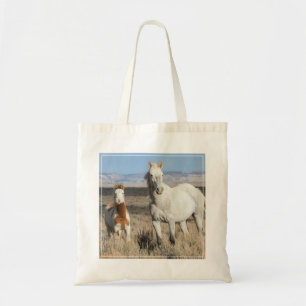 Tote Bag Chevaux sauvages chez eux dans le bassin de Sandwa
