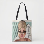 Tote Bag Cheveux impertinents drôles et beauté de ruche (Devant)